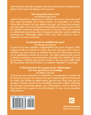 L'économie allemande sous le régime nationale-socialiste